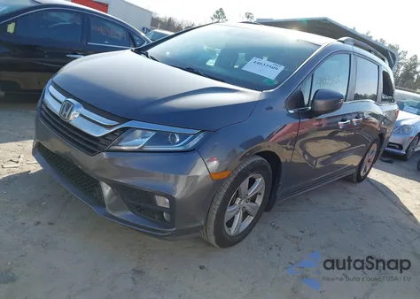 2018 Honda Odyssey Ex-L из США, поврежденный, VIN 5FNRL6H78JB108260